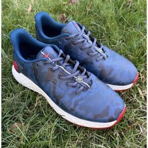 RARE G/Fore MG4+ Twilight Blue Camouflage USA Soft Spike Golf Shoe Size 9.5